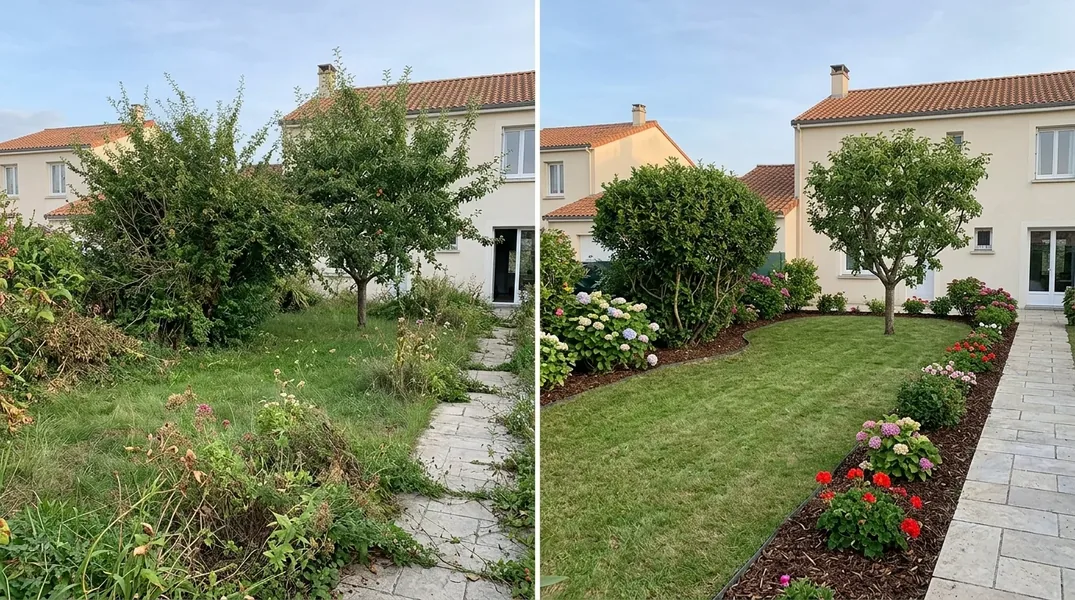 Comment élaguer un cèdre, un chêne ou un magnolia de grande taille dans un jardin à Nantes ?